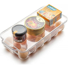 Plastic 18 Cavity Egg Storage Box Or Egg Trays For Refrigerator With Lid & Handles High Quality, Rectangular Egg Tray Box For 18 Egg (1 Pc) - Justgrabit Inc.