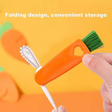 3 - in - 1 Multifunctional Cleaning Brush Set – Mini Bottle, Cup & Lid Cleaner (1 Pc) - Justgrabit Inc.