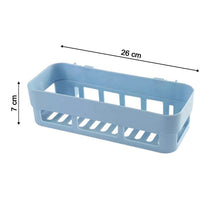 ABS Plastic Shower Corner Caddy Shelf with Wall - Mounted Suction Cup - justgrabit.in | Just Grab It