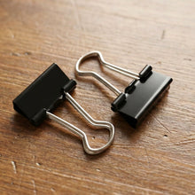 Heavy - Duty Black Binder Clips Set (19 mm, 40 Pc) - justgrabit.in | Just Grab It