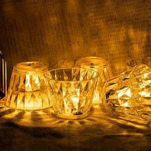 Cup Shape Crystal Table Lamp, Diwali (1 Pc) - justgrabit.in | Just Grab It