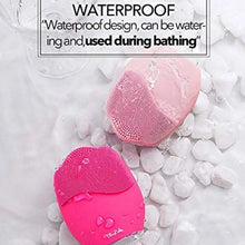 Rechargeable Sonic Silicone Face Cleansing Brush - Justgrabit Inc.