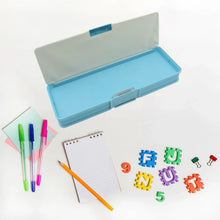 Magnetic Geometry Box - Double - Sided Pencil Case with Calculator for Students - Justgrabit Inc.
