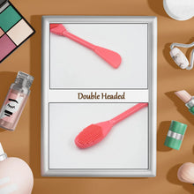 2 - in - 1 Silicone Mask Brush for Cleansing & Mud Mask Application - justgrabit.in | Just Grab It