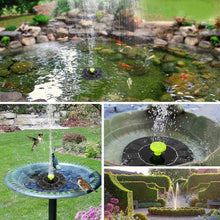 Solar - Powered Garden Fountain Pump 1 Set - Justgrabit Inc.