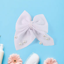 Hair Bow Knot Clip Suitable Girls (12 Pc / Multicolour & Mix Design) - justgrabit.in | Just Grab It