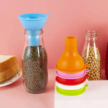 Food - Grade Silicone Funnel: Safe & Easy Transfer for Liquids & Grains (1 Pc) - Justgrabit Inc.