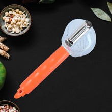Home Kitchen Cooking Tools Peeler With Container Stainless Steel Carrot Cucumber Apple Super Fruit Vegetable Peeler - Justgrabit Inc.