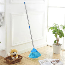 Broom with Long Stainless Steel Rod and Extendable Cobweb Cleaner Stick - Justgrabit Inc.