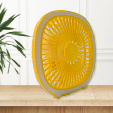 USB PORTABLE MINI DESK FAN WITH LIGHT (1 PC) - justgrabit.in | Just Grab It