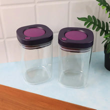 Supermom Airtight Kitchen Storage Containers (2 Pc Set / 1200ml) - Justgrabit Inc.