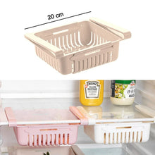 Fridge Organizer Drawer - Adjustable Fridge Storage Basket ( 4pc Set ) - Justgrabit Inc.