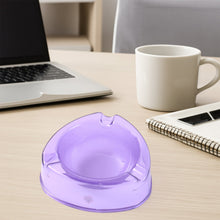 Oblivion Transparent Pueple Plastic Ashtray (1 Pc) - justgrabit.in | Just Grab It