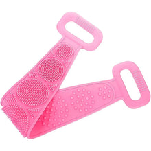 Silicone Bath Body Brush / Scrubber With Color Box (1 Pc / Mix Color) - justgrabit.in | Just Grab It
