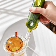 3 - in - 1 Multifunctional Bottle & Cup Cleaning Brush – Lid & Cover Scrubber for Kitchen (1 Pc) - Justgrabit Inc.