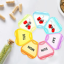 7 - Day Round Weekly Pill Organizer Box (1 Pc) - Justgrabit Inc.