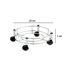 Stainless Steel Gas Cylinder Trolley - justgrabit.in | Just Grab It