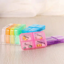 7 Days 4 Times Transparent Medicine Box 28 Grid Portable Large Capacity Travel, Medication Organizer Dispenser Boxes Large Compartments Moisture - Proof Pill Case Medication Reminder Travel - justgrabit.in | Just Grab It