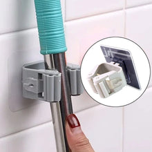 Wall Mounted Mop Broom Hanger Holder (1 - Layer) - Justgrabit Inc.