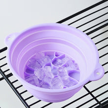 Multipurpose Folding Silicone Facial Ice Bath Bowl - justgrabit.in | Just Grab It