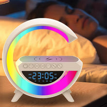 G Lamp Speaker - 3 - in - 1 Bluetooth Speaker with Fast Wireless Charging (1 Pc) - justgrabit.in | Just Grab It