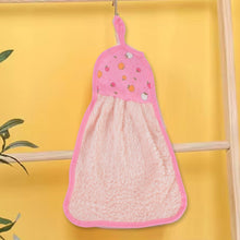 Microfiber Wash Basin Hanging Hand Kitchen Towel Napkin with Loop - justgrabit.in | Just Grab It