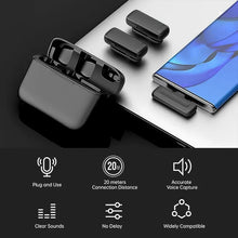 Wireless Microphones, Collar Mic for All Smart Phone / Type - C (1 Set) - justgrabit.in | Just Grab It