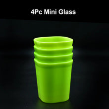 Plastic Drinking Glass Set For Drinking Milk Water Juice (Pack of 4) - Justgrabit Inc.