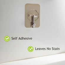 Plastic Adhesive Sticky Waterproof and Oil Proof, Wall Hook (5.5×3.5 Cm) - Justgrabit Inc.