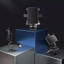 Car Mobile Phone Holder Mount Stand with 180 Degree. Stable One Hand Operational Compatible with Car Dashboard. - Justgrabit Inc.
