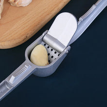 Garlic Press All Aluminum Easy to Use with Light Weight without Difficulty Cooking Baking, Kitchen Tool, Safe - justgrabit.in | Just Grab It