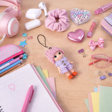Cute Mini Doll Hanging Keychain Set (6 Pc Mix Color) - justgrabit.in | Just Grab It