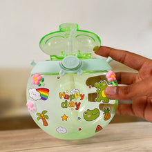 Donut Water Bottle Sipper Bottle (1 pc / 400 ML Approx) - justgrabit.in | Just Grab It