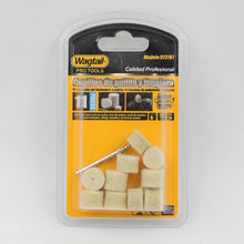 Rotary Tool Accessory Wool Felt Polishing Pad Felt (11 Pcs Set) - justgrabit.in | Just Grab It