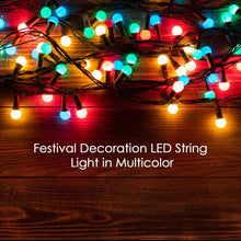 6Mtr Home Decoration Diwali & Wedding LED Christmas String Light Indoor and Outdoor Light ,Festival Decoration Led String Light, Multi - Color Light (60L 6 Mtr) - justgrabit.in | Just Grab It