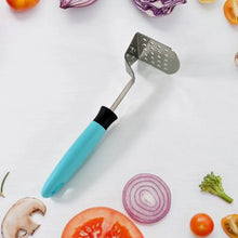 Apex L - Handle Stainless Steel Potato Masher Ergonomic Grip (1 Pc) - Justgrabit Inc.