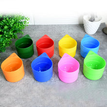 Rainbow Picnic Plastic Pitcher / Jug / Kettle Glass / Cup Set Water (9 Pcs Set) - justgrabit.in | Just Grab It