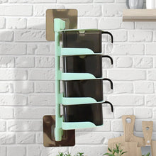 Rotating Spice Jars Vertical Rotatable Seasoning Box 5 Section / Tier With 5 Spoon (1 Set) - justgrabit.in | Just Grab It