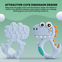 Silicone Dinosaur Teether for Baby (1 Pc / Mix Design & Color) - justgrabit.in | Just Grab It