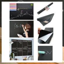 Blackboard Erasable Wall Sticker Chalkboard Sticker Wall Stickers Mural - justgrabit.in | Just Grab It
