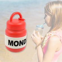Stainless Steel Mug / Bottle Vacuum Insulated Cup With Handle & Rubber Grip (550 ML) - justgrabit.in | Just Grab It