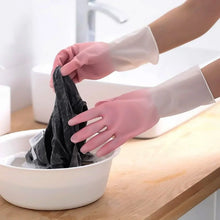 Small Size Reusable Household Cleaning Gloves (1 Pair) - justgrabit.in | Just Grab It
