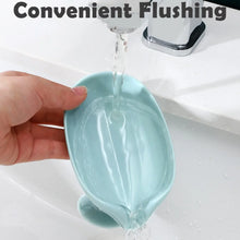 Self Draining Soap Holder for Bathroom Leaf Shape Soap Tray - Justgrabit Inc.