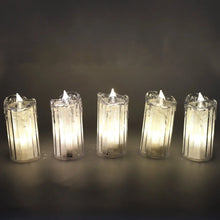 24 Pc Flameless and Smokeless Decorative Melting Candles LED Tea Light Candle Flickering Electronic Candle, Diwali - justgrabit.in | Just Grab It