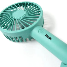 Portable Handheld Fan With 3 Speeds Battery Operated Fan Rechargeable Multi Colors As Base Phone Holder Fan (Battery Included) - Justgrabit Inc.