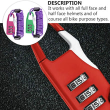 Anti - theft Dial Lock, Padlock, 3 - Digit, Built - In Wire (1 Pc) - Justgrabit Inc.
