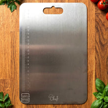 Large Stainless Steel Chopping Cutting Board (1 Pc) - justgrabit.in | Just Grab It