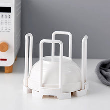 Plastic Bowl Holder Bowl Organizer Drain Rack (1 Pc) - justgrabit.in | Just Grab It