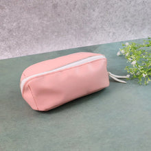 PU Leather Cosmetic & Pencil Pouch - (1 Pc) - justgrabit.in | Just Grab It