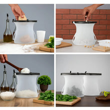 Eco - Friendly Food Storage: Reusable Silicone Bags (3 - Pack) - Leakproof & Safe - justgrabit.in | Just Grab It